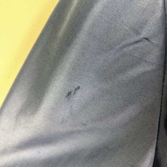 Lynn Lugo Vintage Light Blue Silk Blazer Jacket Front Button Formal Satin sz 6 - Picture 13 of 13